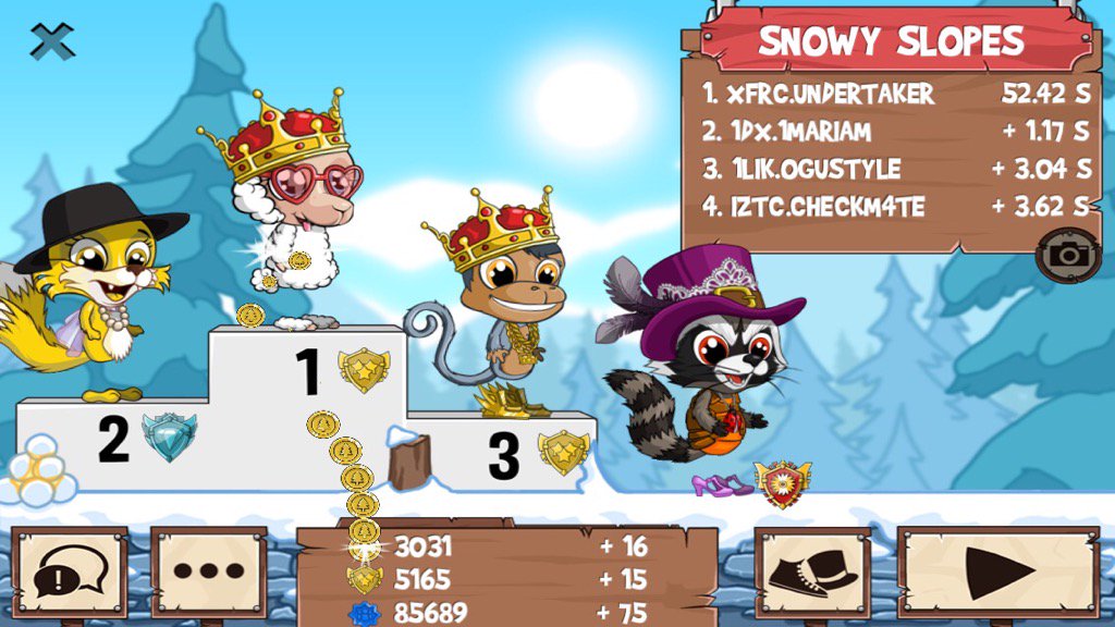 3bd931's tweet photo. I just beat a golden fox! #funrun2 #1Mariam #ogustyle #CHECKM4TE https://t.co/R5yvk18b8m