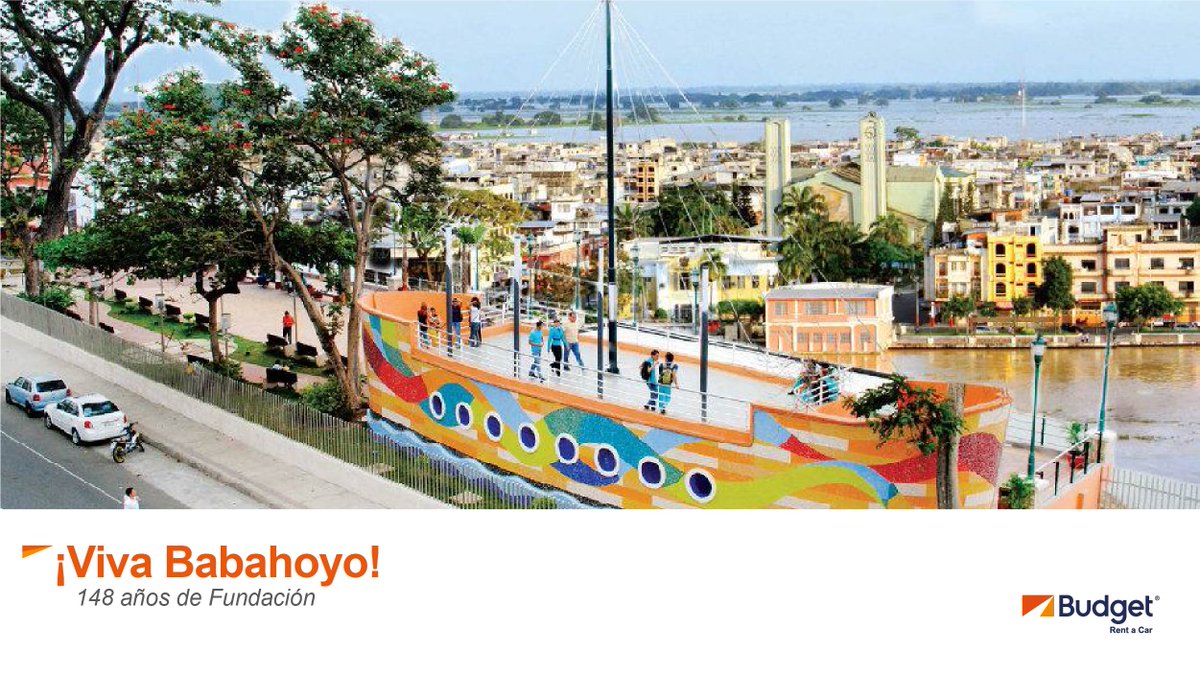 BudgetEcuador's tweet photo. Visita #Babahoyo y celebra sus fiestas de Fundación. Reserva #TuAutoBudget en: https://t.co/dI1bQcWgMj https://t.co/Hh2yIWd5Ua
