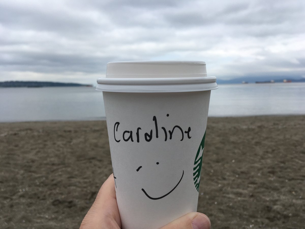 carolineterree's tweet photo. Morning Zen... English Bay Beach, #Vancouver -- With a cappuccino, just like #AgentKovacs! :) 🍁 https://t.co/HC1FiwcCfU #author #coffeelove https://t.co/rZAaXoBs50