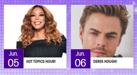 LinzeyReed's tweet photo. .@PureDerekHough @DerekHough will be on Tuesday on @WendyWilliams Can't wait to see #TheLegend on my TV #MoveBeyondLiveOnTour #WorldOfDance https://t.co/1GPlXc6YQu
