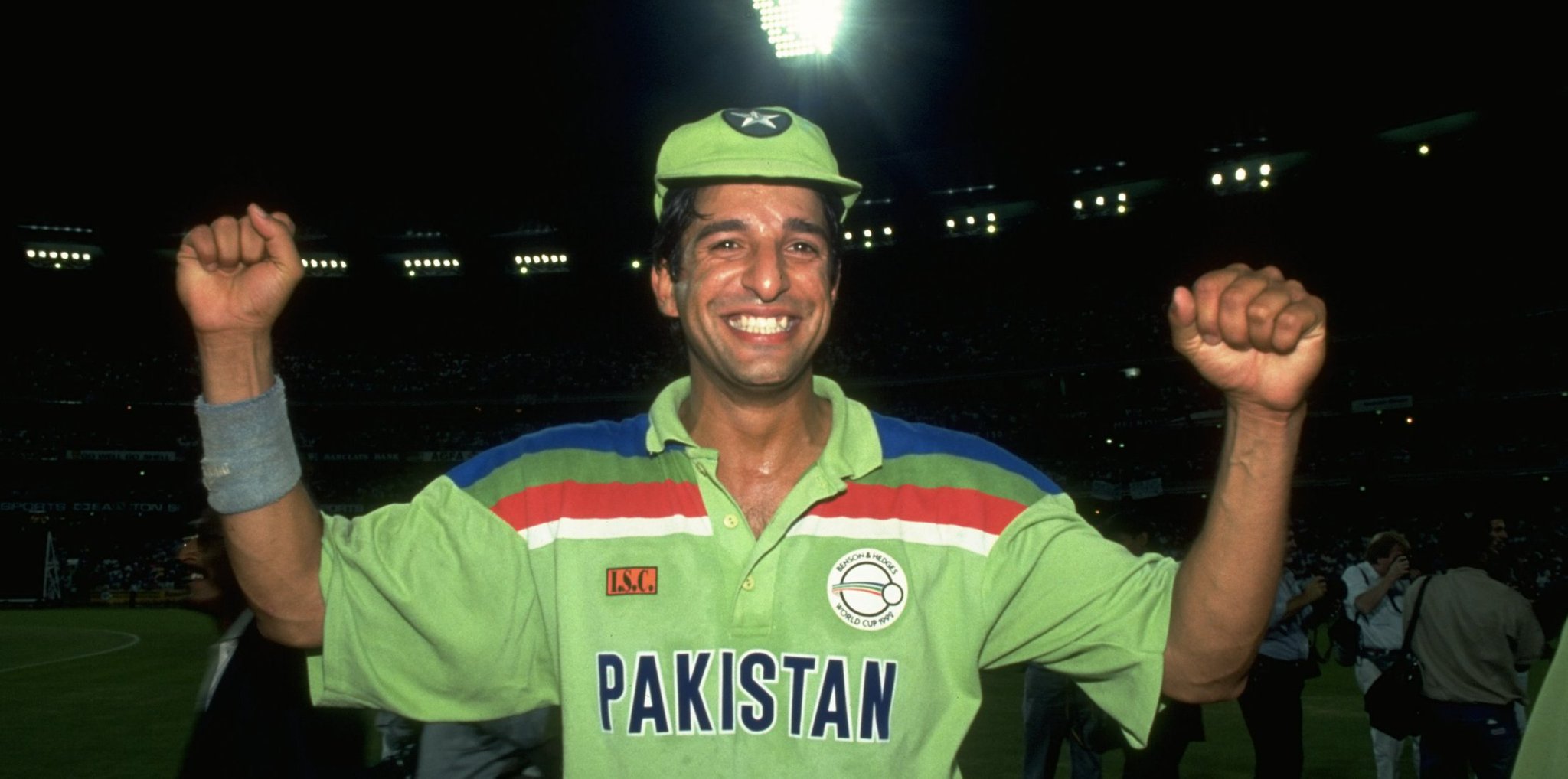 He is the only bowler to take more than one hat trick in both Tests and ODI.. Happy Birthday Wasim Akram 