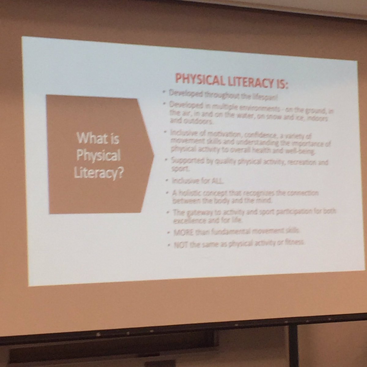 sport4life12's tweet photo. #PhysicalLiteracy: The gateway to activity and sport participation for both excellence and for life. #PLAYyyc https://t.co/fEWBjSHLoe