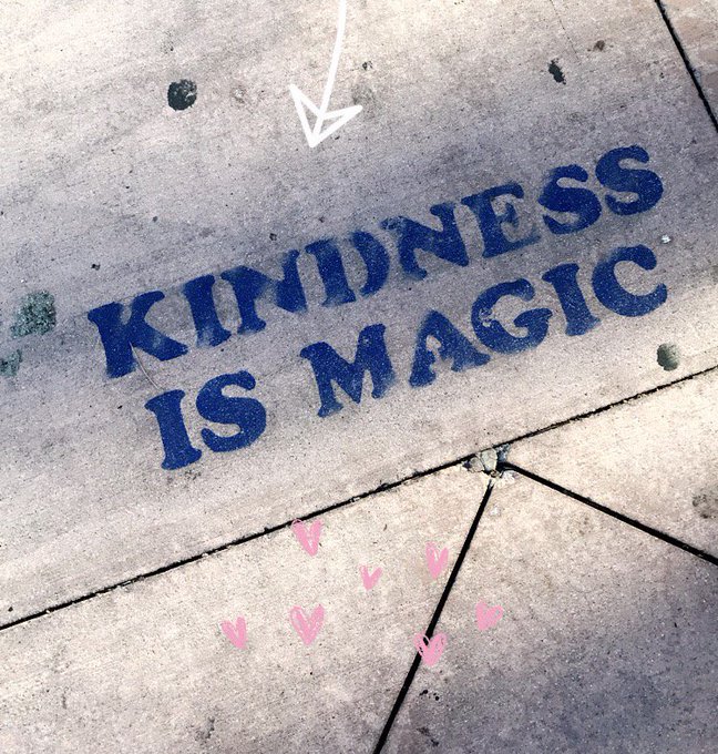 Put out love &amp; kindness to everyone, you don&rsquo;t really know what others are going through, and who needs<a href="/tag/kindnessismagic"class="tags"><span>#kindnessismagic</span></a>