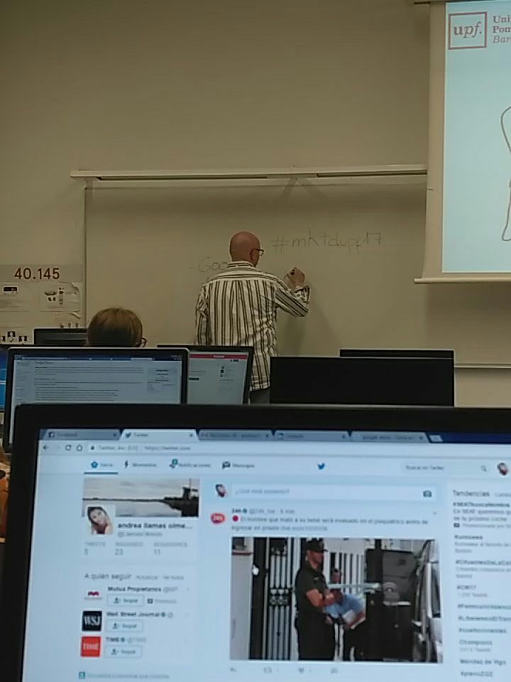 LlamasOlmedo's tweet image. Today we talk about GoogleAlerts and keywords at #mktdupf17