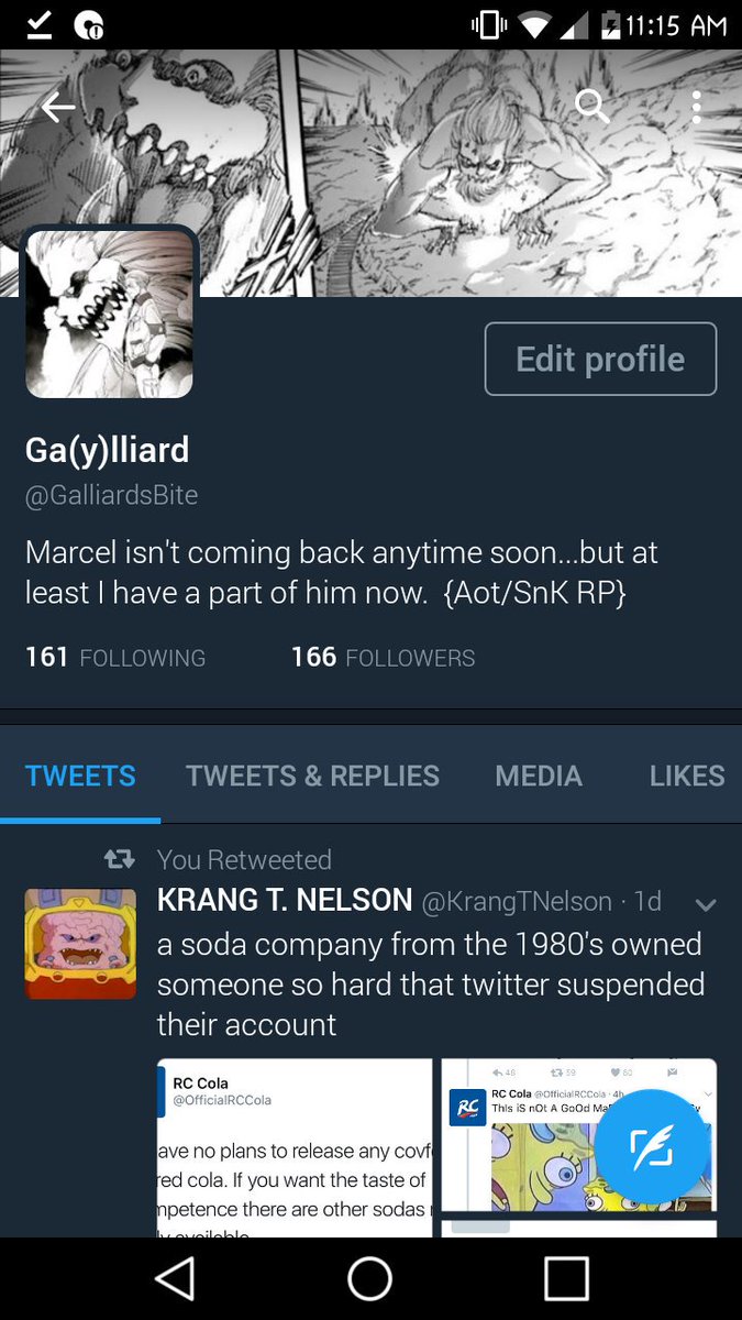 || I haven't even looked at my followers list, I guess I don't pay attention. Thank you all though!