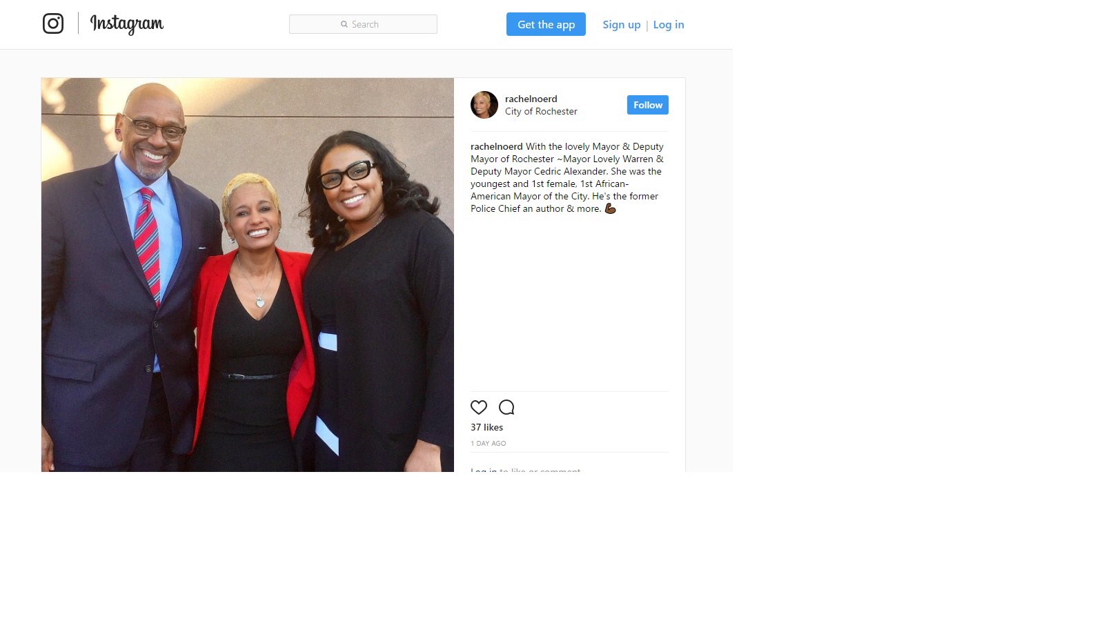 Rachel Barnhart on Twitter "About Lovely Warren not attending Uber