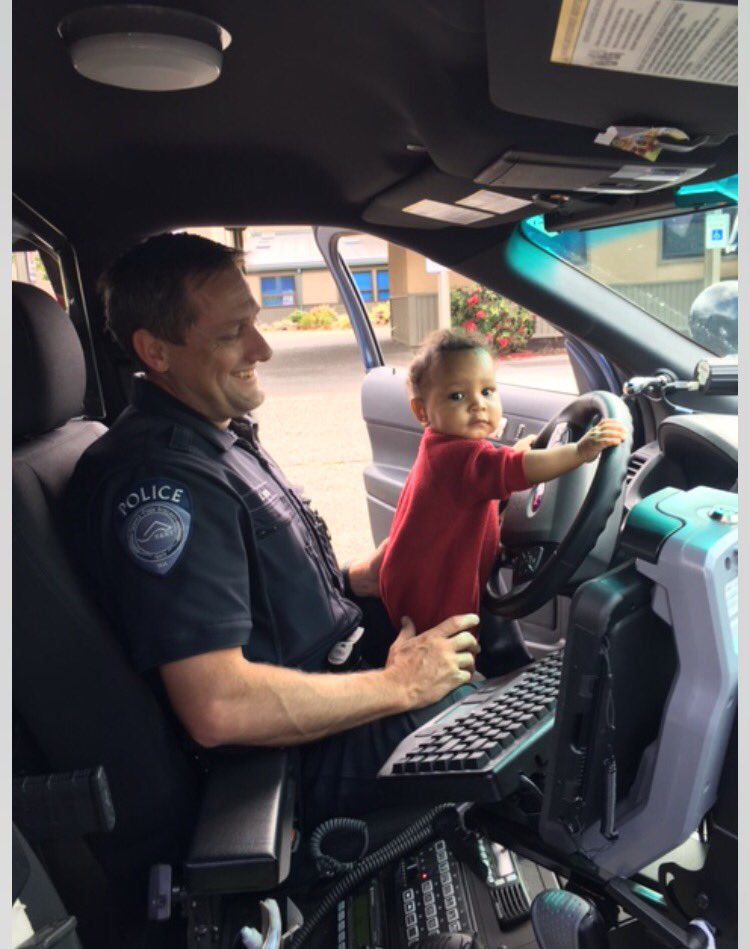 kentpd's tweet photo. Just testing out the feel of the steering wheel. Have we mentioned we are hiring?? https://t.co/xMRW2FrpRQ #workforkentpd https://t.co/MFYLE7dLBW