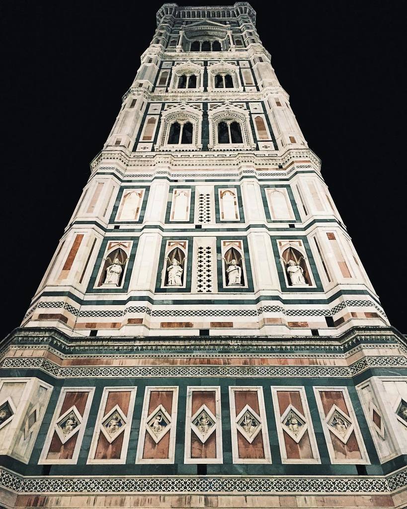 jerrit's tweet photo. The Duomo bell town. Construction of the church started in 1296 and was completed in 1436. https://t.co/UsINpV1paF https://t.co/dQ7Fs5MLih