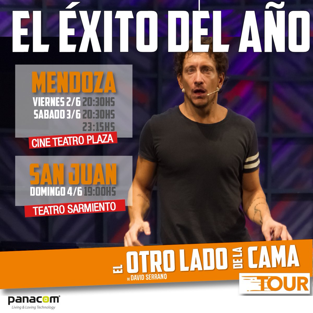 HOY Y MAÑANA EXPLOTA MENDOZA 👊🏻💥😄 #ElOtroLadodelaCama TOUR
Hoy 20:30h - Sáb 3/6 20:30h y 23:15h
Cine Teatro Plaza
🎟➡️1000tickets.com.ar