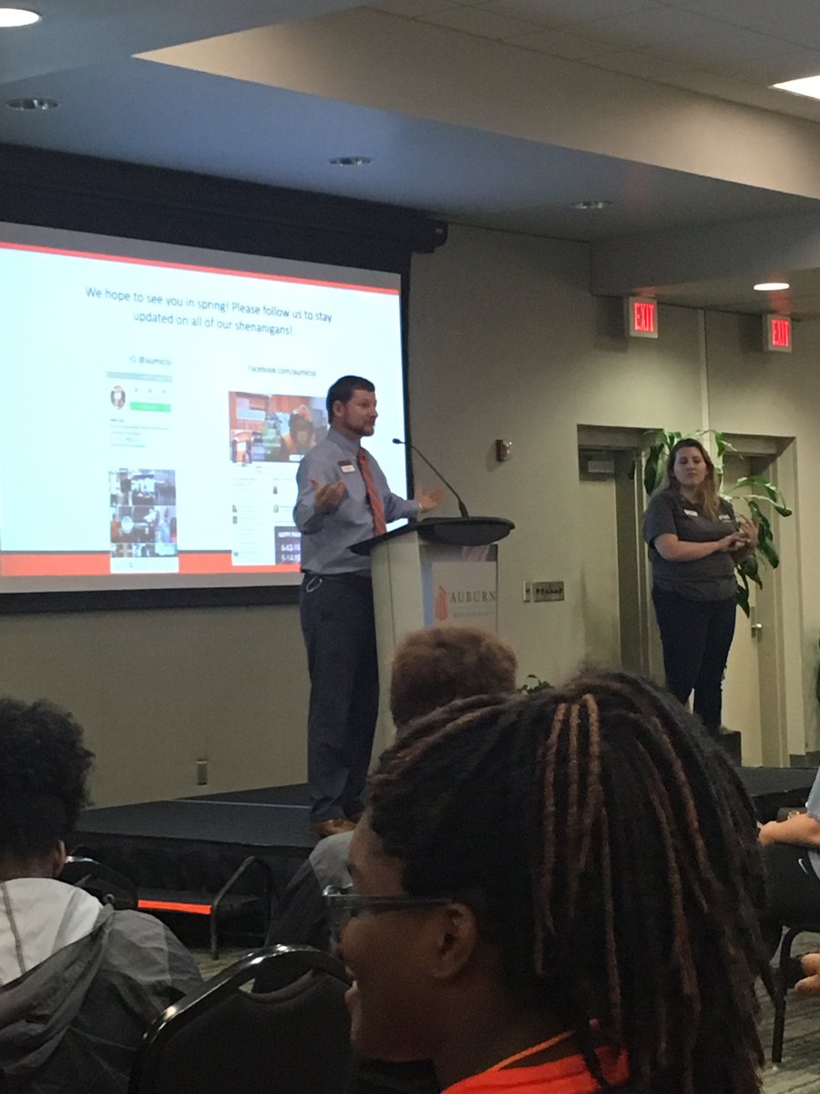 Be sure to follow Matt <a href="/aumlcisl/">AUM Learning Center</a> !!! #WarhawkPride