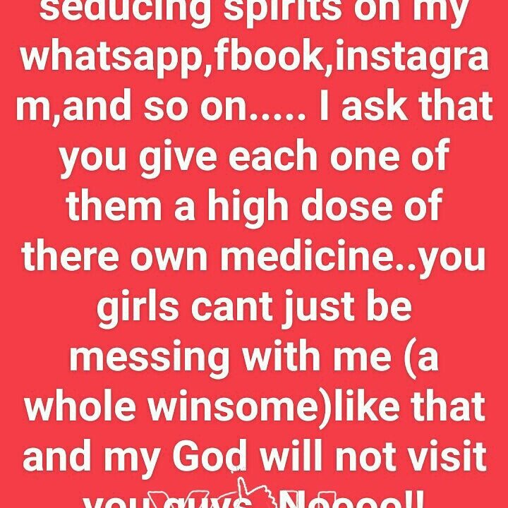 TheniolAdesina's tweet photo. Trending problem:: #seducingspirits https://t.co/cFDPf8cBNh