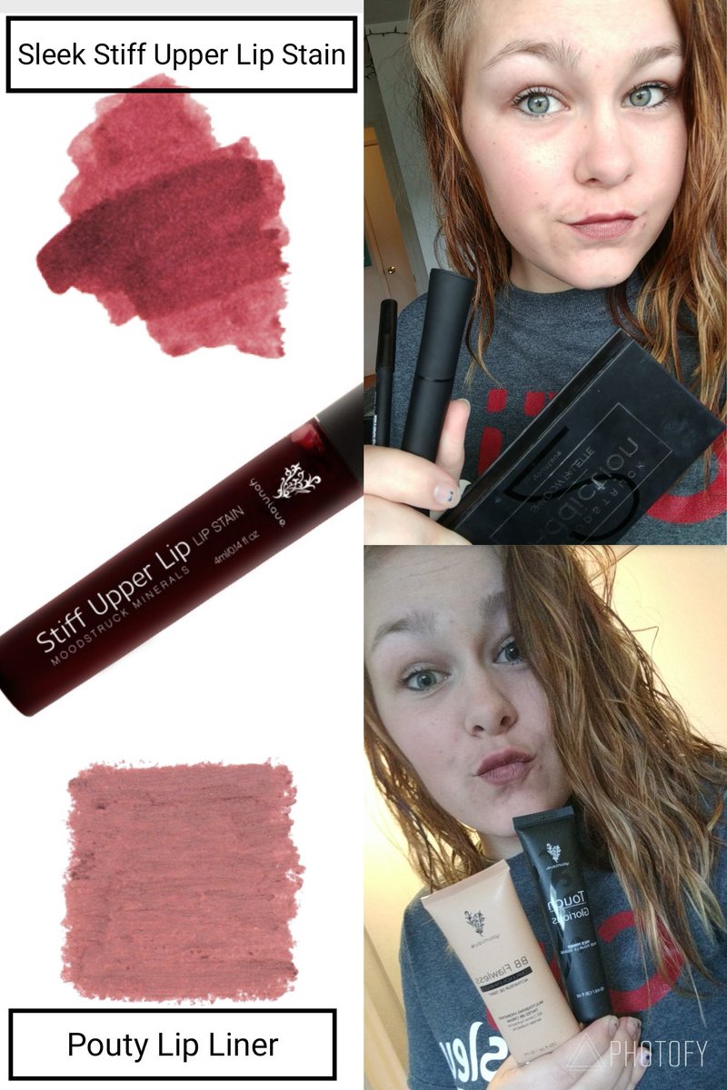 BaileyRYounique's tweet photo. BB cream
#Palette 2 shades Honorable & Blissful #Perfect Black Eyeliner #Fiberlash Mascara #Lip Liner in Pouty #Sleek Lip Stain
#makeup https://t.co/L3knQdR5lB