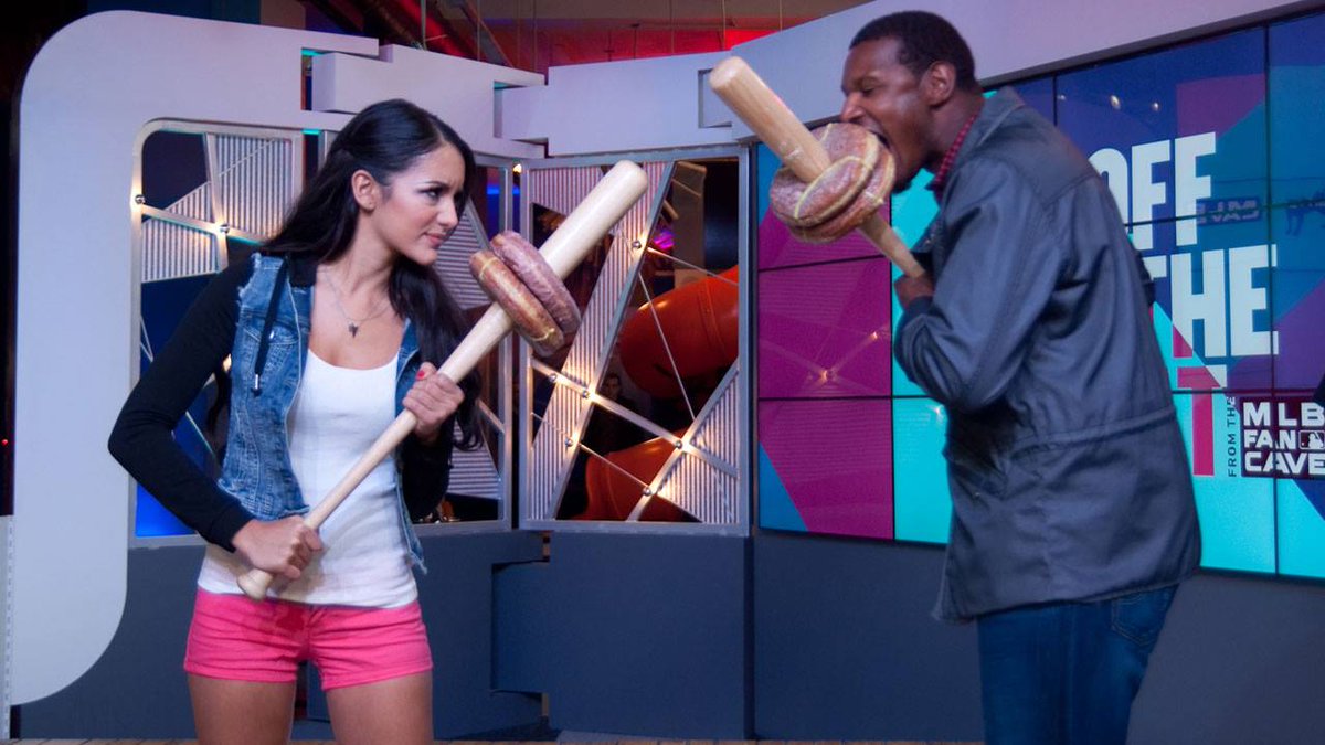 MTV2's tweet photo. #NationalDonutDay #FlashbackFriday #OffTheBat https://t.co/FLl2I1GnUK