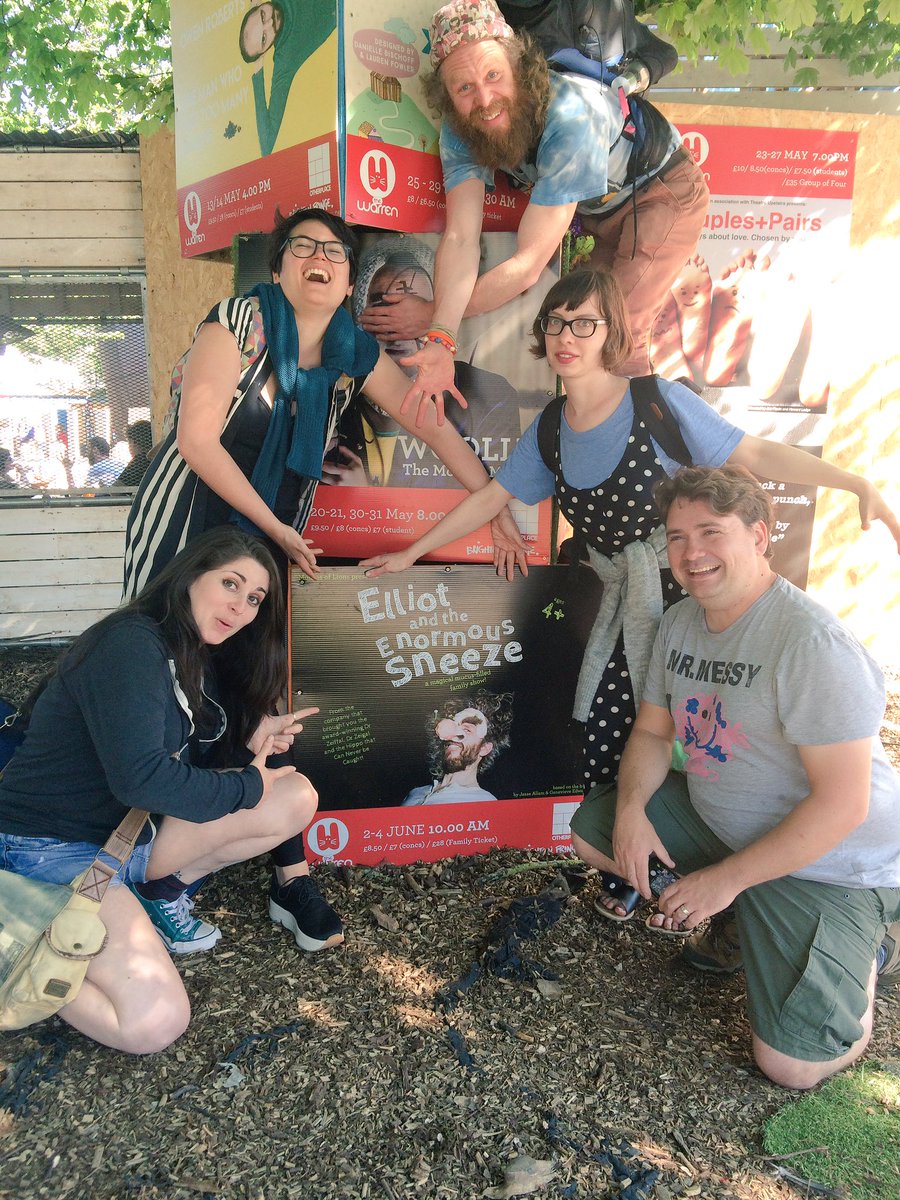 Marvellous audience this morning! Come sneeze with us tomorrow and sunday <a href="/WarrenTheatre/">warrentheatre</a> 10am studio 2! #familyFun #BrightonFringe