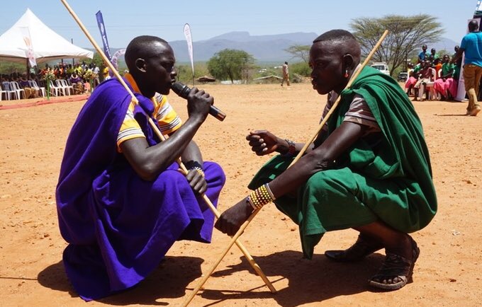These Pokot men in #Uganda are saying NO to female genital mutilation (FGM). RT if you support their efforts to help #EndFGM. #HeForshe
