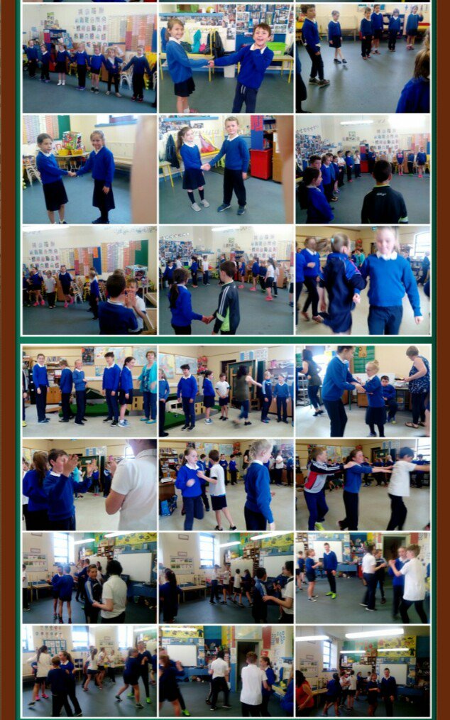 Ceilí Dancing.
The children haven been learning Ceilí dancing with Martina.
For more check; castletownshendns.ie/sports.html