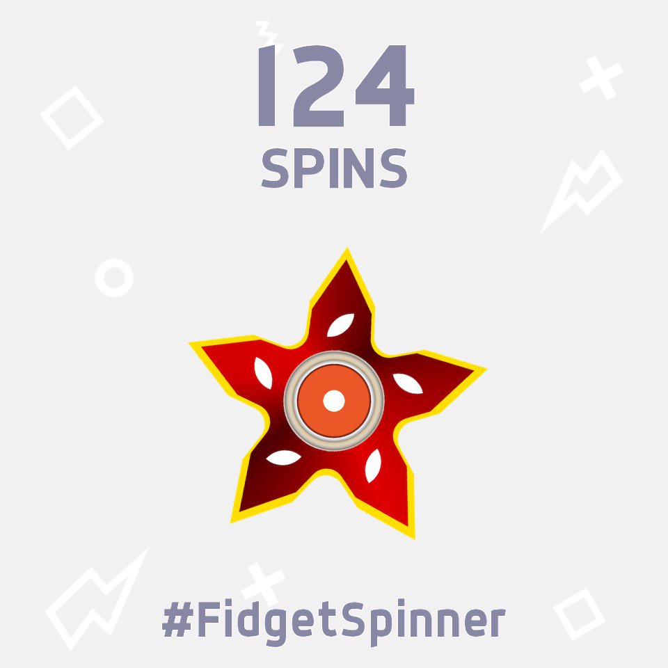 ASSASSINkarma27's tweet photo. I've just scored 124 spins in this new #FidgetSpinner game! https://t.co/S7oZgUBJ1U Can you beat me? https://t.co/YM9FrCCWJZ