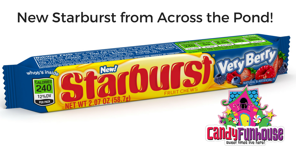 CandyFunhouseHQ's tweet photo. New #Starburst #Candy from Across the Pond
https://t.co/sQmDZAMRRi
Starburst Very Berry are bursting with fruit flavours!
#BritishCandy https://t.co/UMYaeWqtDd