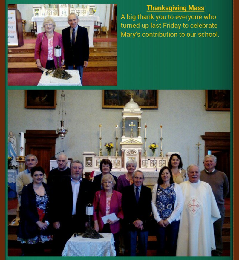 A big thank you to everyone who came to celebrate Mary's contribution to our school.
For more check; castletownshendns.ie/school-news.ht…