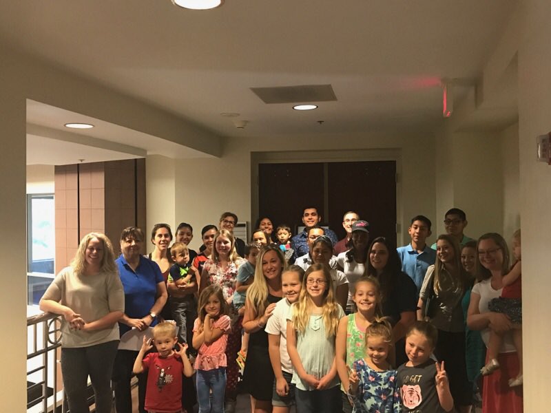 NevadaPolicyRI's tweet photo. Just some of the moms, dads and children who wanted to make their voices heard! #iamesa #nvleg #nvesa #LetOurChildrenSucceed https://t.co/b1gOvezATh