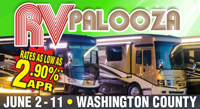 oregonrv123's tweet photo. Find the RV that fits your budget at @Guaranty_RV's RV Palooza in Hillsboro today through June 11th! Learn more: https://t.co/bftdDLGlEa https://t.co/TTNyRnUbWZ