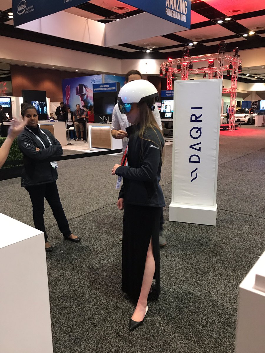 TechMinock's tweet photo. Day 3 of #AWE2017 Come visit booth 305 to demo @DAQRI Smart Glasses DAQRI Smart Helmet and Smart HUD! #AR https://t.co/Wez7cdxZfa