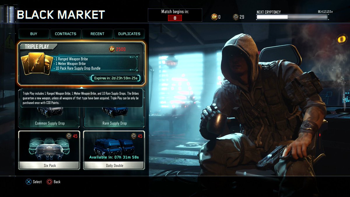 charlieINTEL's tweet image. Triple Play is back in #BlackOps3!