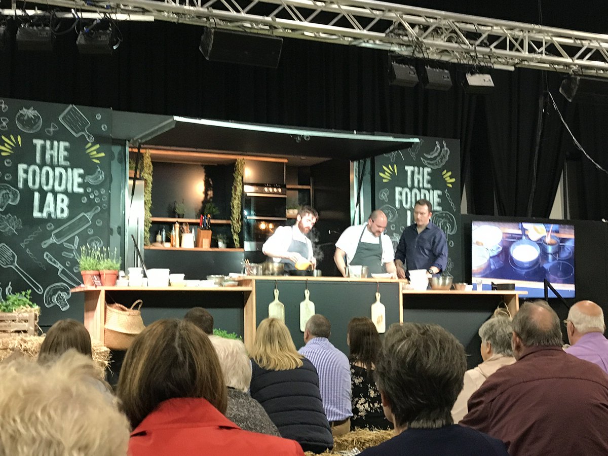 SoundBitePRUK's tweet photo. ICYMI - The team from @SeasonsTasting cooked up a storm on the #FoodieLab stage @Eat_Drink_Fest @idealhome show in Glasgow on Mondayππ½οΈ β¬οΈ https://t.co/50ZOkvInDr