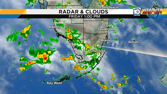 Scattered showers & storms remain in the forecast this afternoon. Locally heavy rainfall & gusty winds possible. https://t.co/cBRvSc68Ok
