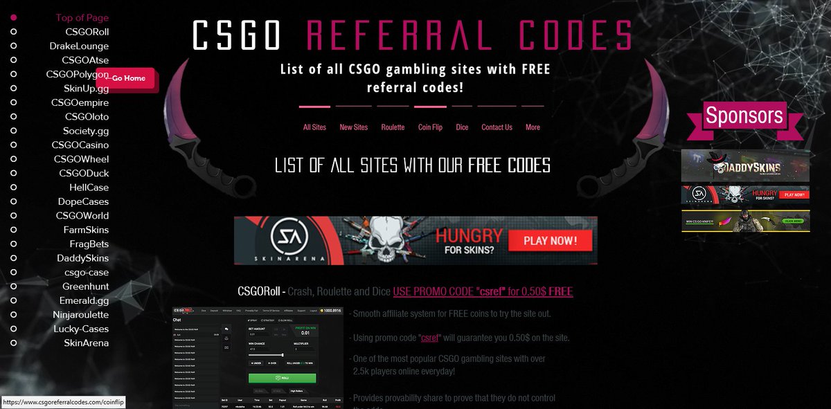 CsRefCodes's tweet image. Want to be sponsored on our site and/or have a banner?
email📩: robdal123@gmail.com