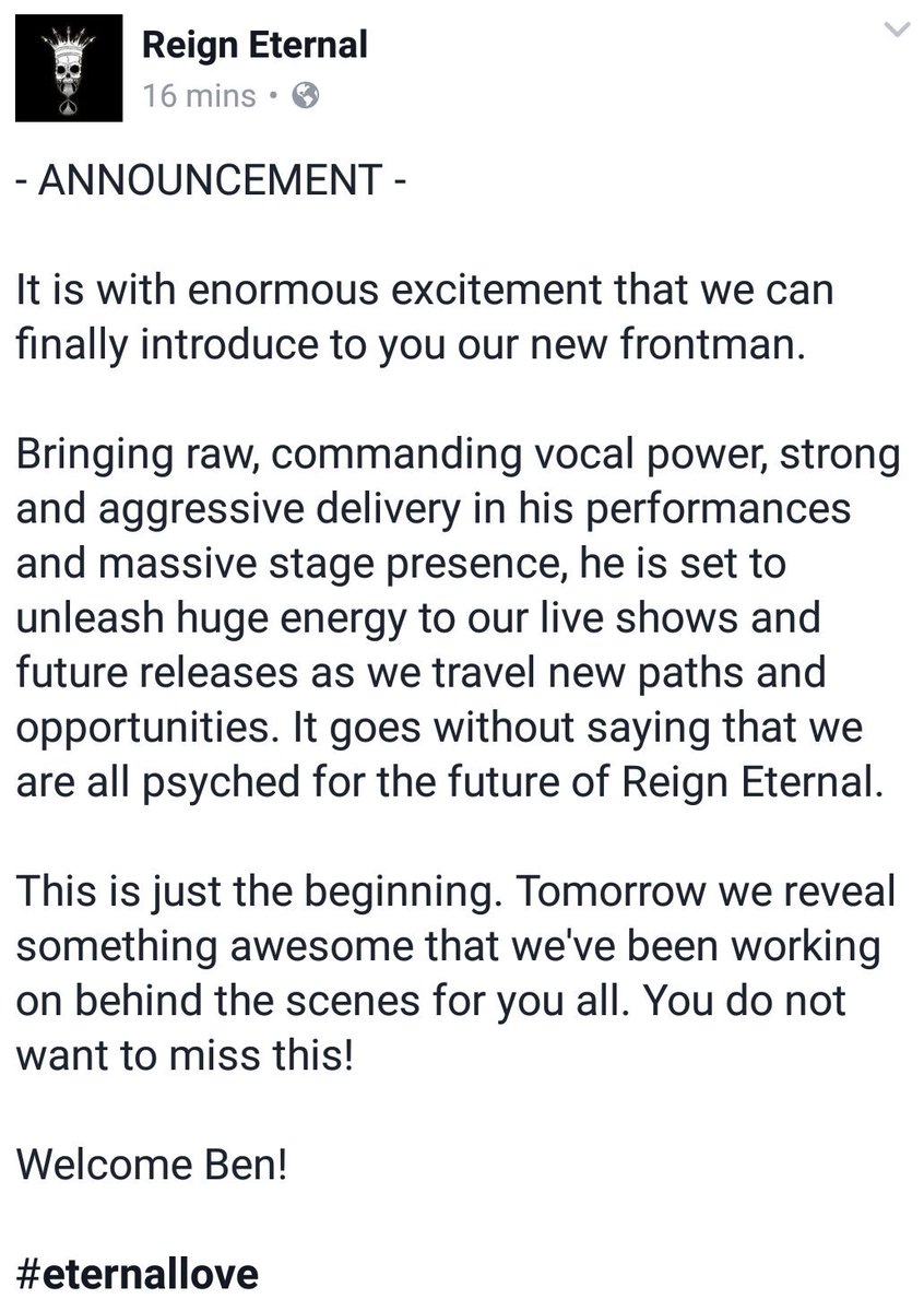 Reign Eternal tweet media