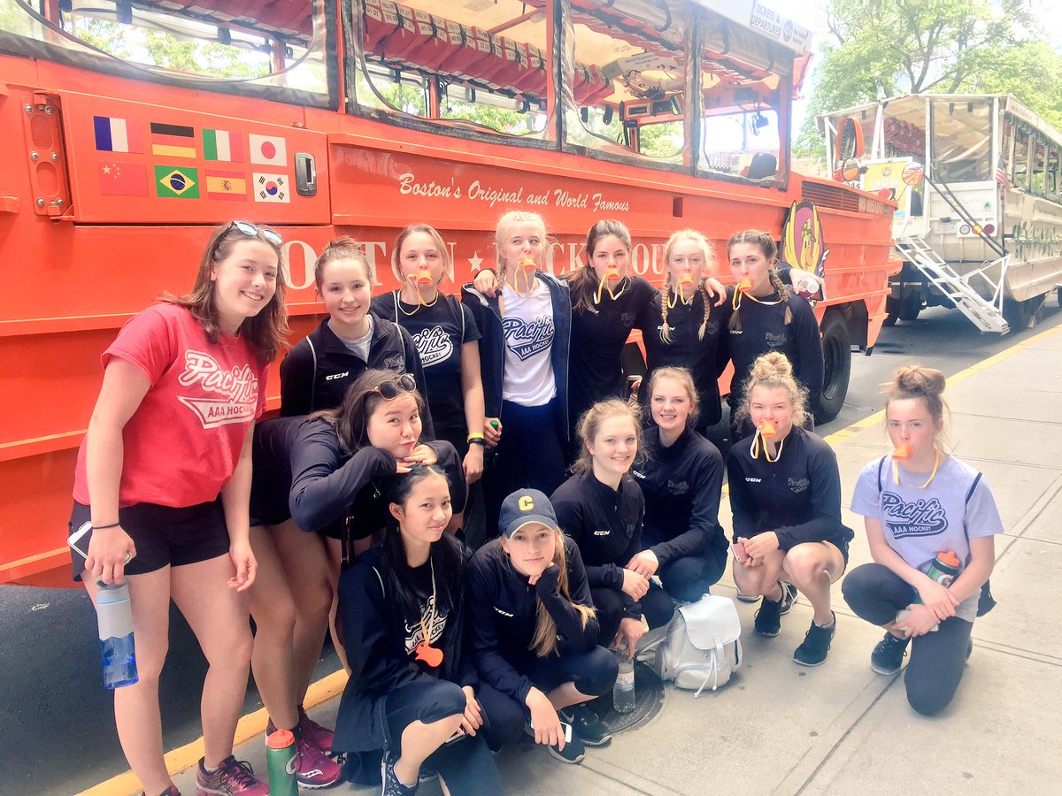 TeamPacificAAA's tweet photo. Here we Go #TeamPacific17 ready to #BostonDuckTour "Quack Quack Quack" https://t.co/SSQZcIj1Da