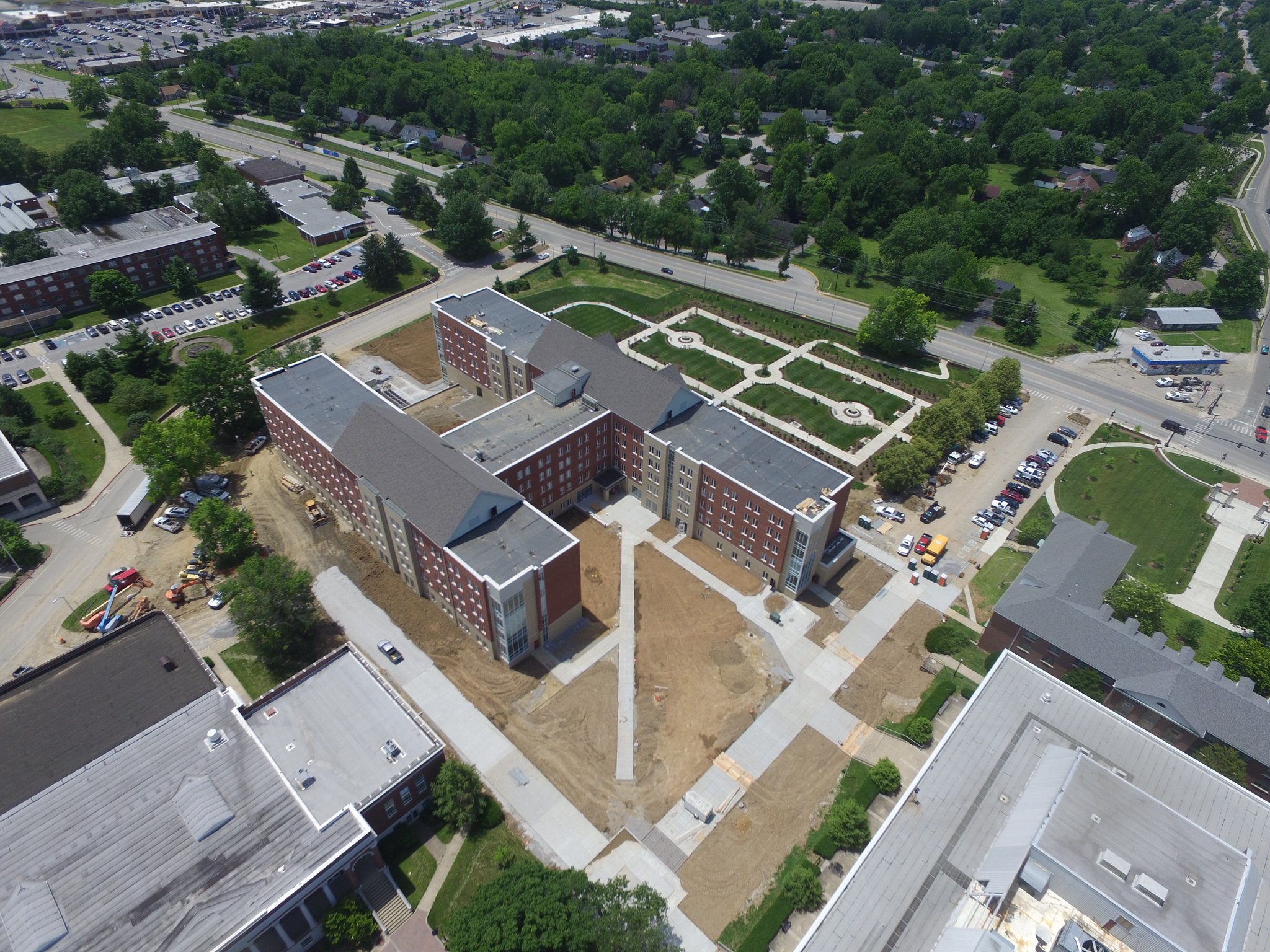 Michael Benson on Twitter "Aerial photos of North Hall & new