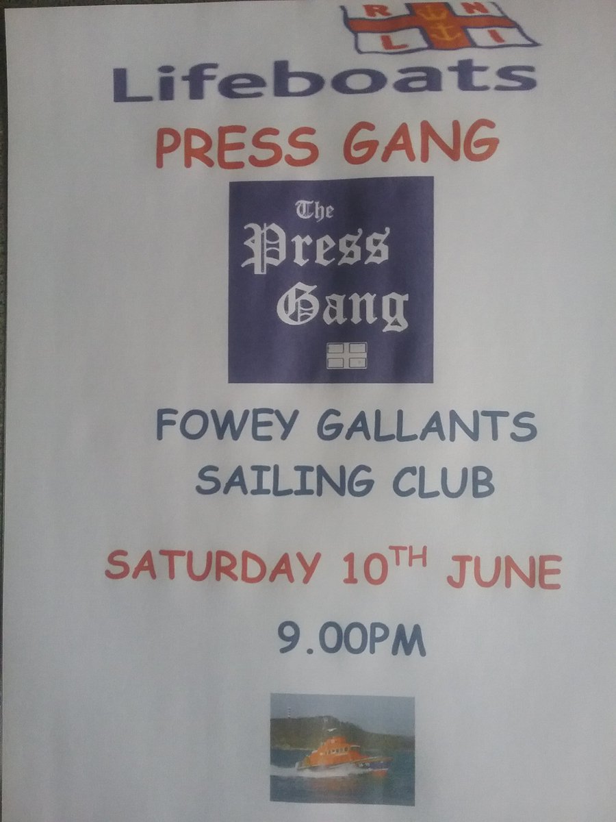 collings21's tweet photo. Singing songs of Cornwall and the sea- @PressGangCorn @FoweyInfo @RNLI https://t.co/4HLfoxtqSZ