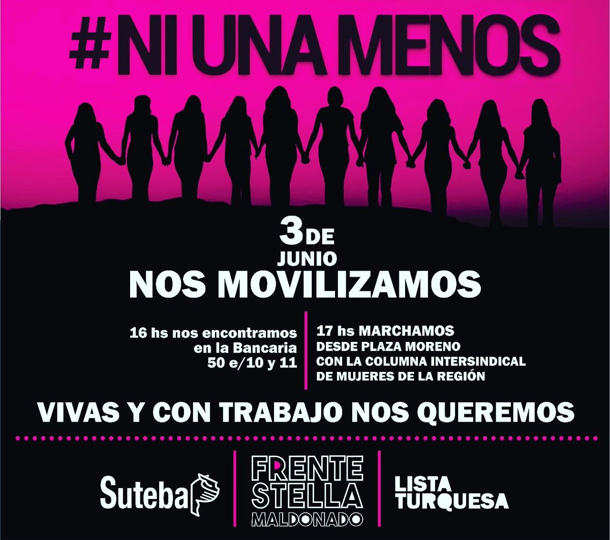 RadioCTA's tweet photo. #NiUnaMenos
#EducaciónParaLaIgualdad https://t.co/vcDYoQMvCm