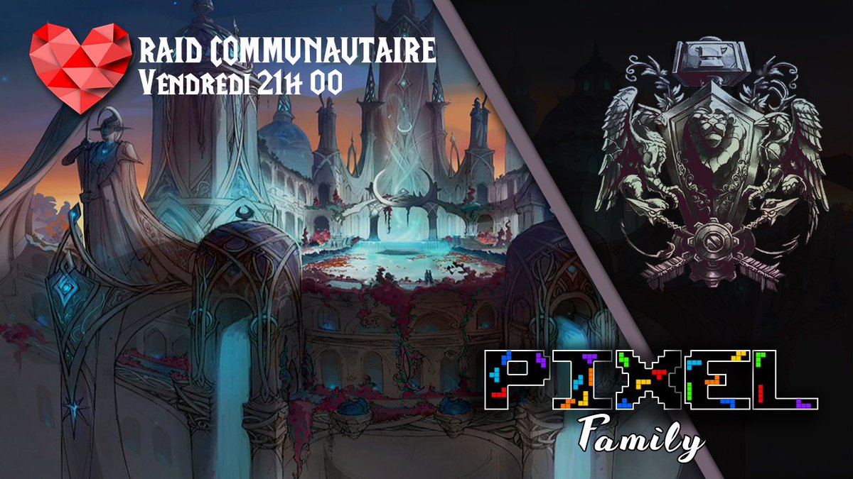 LessyaGold's tweet photo. 📡C'est l'heure du #ZeNight avec
 en prime un raid communautaire
 Palais Sacrenuit NM ! SONGREQUEST UP ;)

🎙️ https://t.co/Nnw2WHgsSl https://t.co/76lwAW96Db