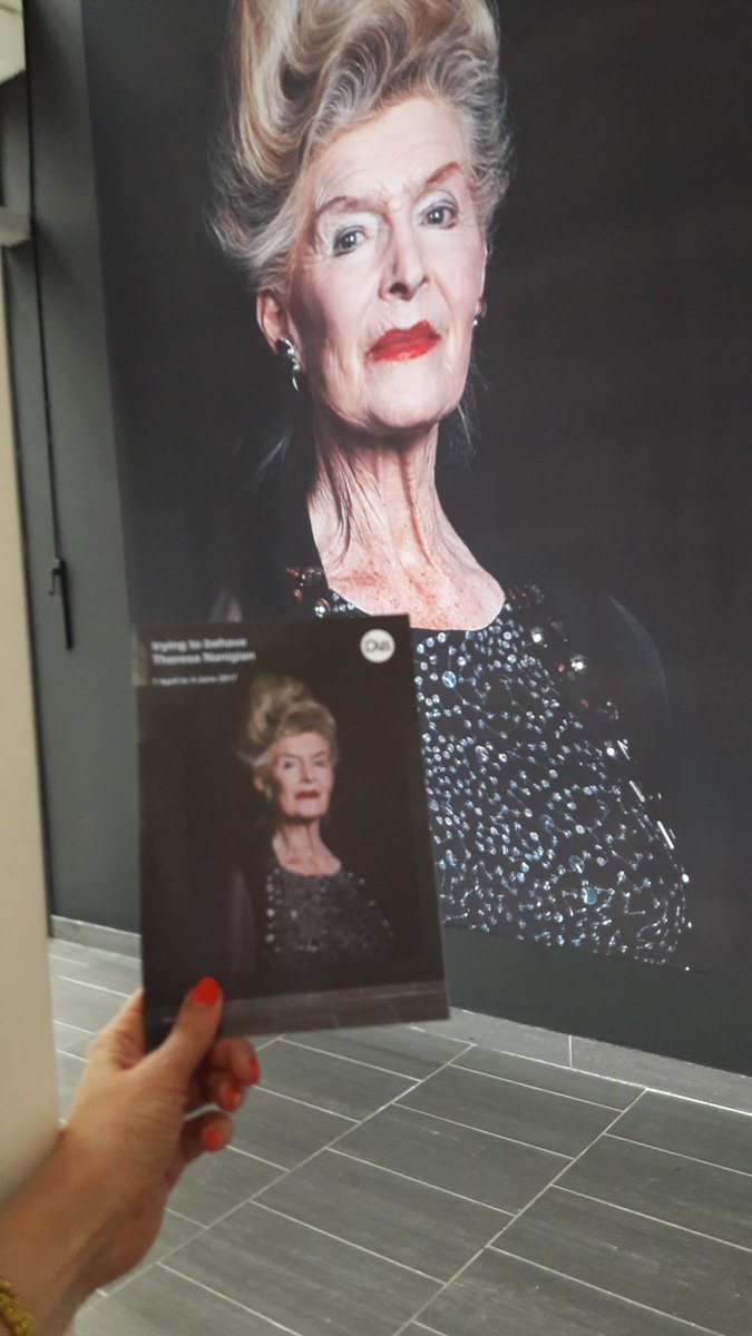 BarrettSheena's tweet photo. Goodnight Lindsey! Last chance to see #tryingtobehave Theresa Nanigian's great show @LabDCC this weekend sat and sun 10-5 @artscouncil_ie https://t.co/DgMYQhNZbm