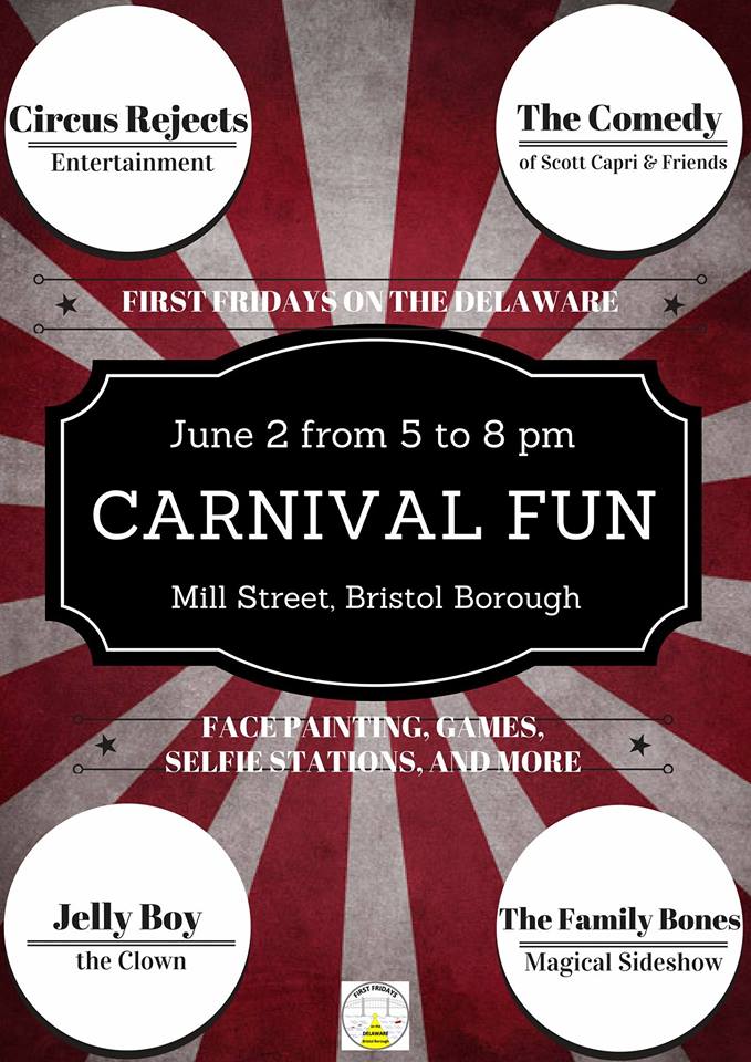 GrundyMuseum's tweet photo. Join us for First Fridays in Bristol Borough. Tonight! https://t.co/lHJCh4xn4l