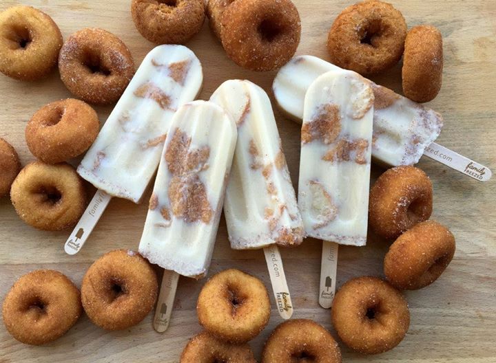 TourismCalgary's tweet photo. It's #nationaldonutday today. Here's some @calgarystampede mini donuts and mini donut popsicles to make you drop everything to go get donuts https://t.co/akbJn9rGnC
