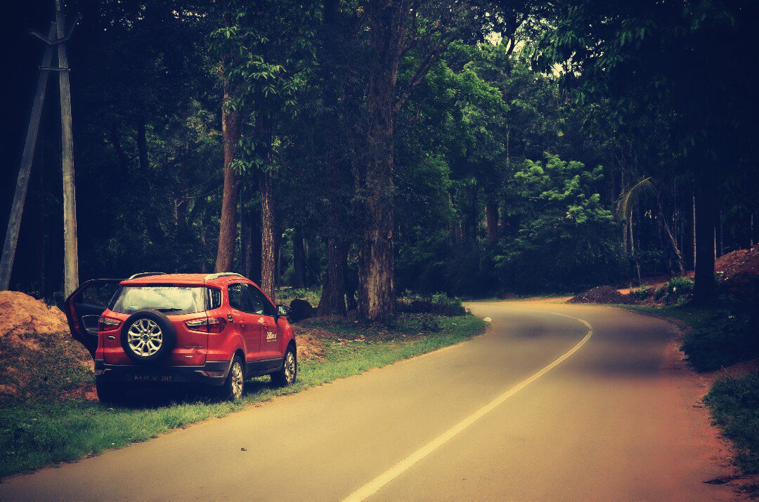 SuperShames's tweet photo. My first road trip vacation. The pic depicts my feelings very accurately. #Day1 #Wayanad #DeeGroup https://t.co/2MYEXeSNe3