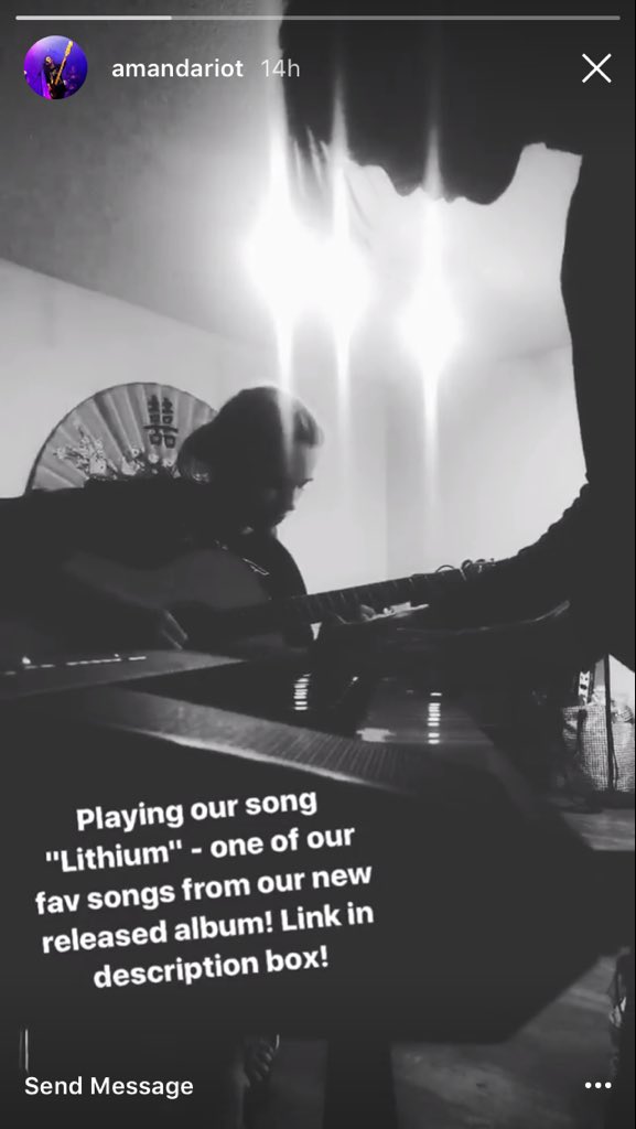 RiotChildWW's tweet photo. Amanda on her instastory 14 hours ago #madeforanothertime https://t.co/0gHCjhpIo8