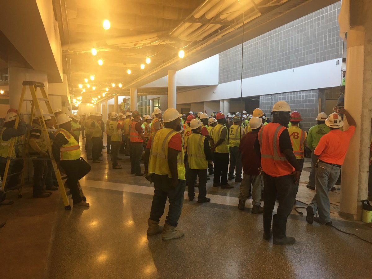 A crew of 200 will begin the transformation at The Creek!