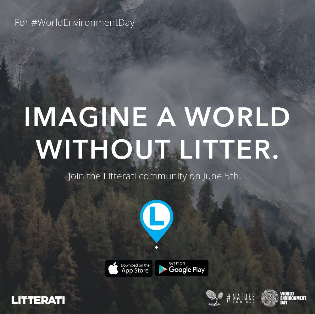 natureforall's tweet photo. Take action on #WorldEnvironmentDay with @litterati  to make your favourite nature spot litter free! / #NatureForAll #WithNature https://t.co/iDdQ0fSIJp