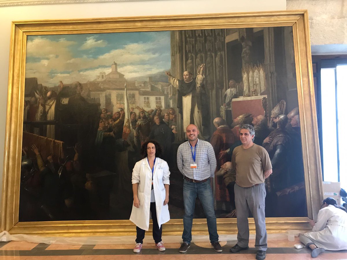 pat_inteligente's tweet photo. Fin del trabajo bien hecho!! #findesemana  #seinteligentesepatrimonio #arte en el @Congreso_Es https://t.co/nYWp1rmAtP