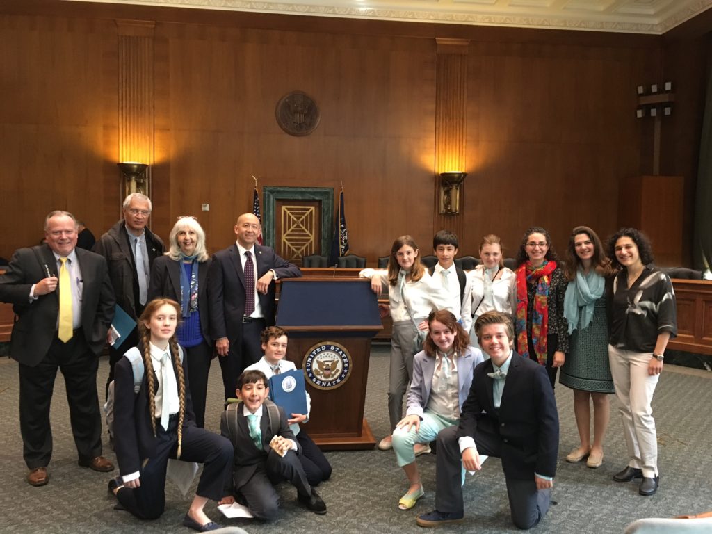 MissionBlue's tweet photo. For the first time middle-school age kids, @HtOO_Film participated in #BVS6 at our nation's capital! https://t.co/ZfnPxbeMDe #unstoppable https://t.co/wCNwzhIbhN