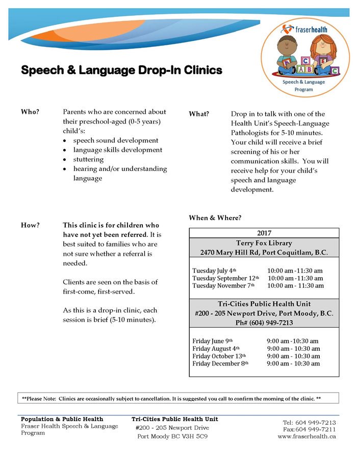 YMCACCRR's tweet photo. Are you concerned about your child's speech development? Visit this free drop-in program @Fraserhealth More info @ https://t.co/6hk13aS8gp https://t.co/tHwbG8zjgO