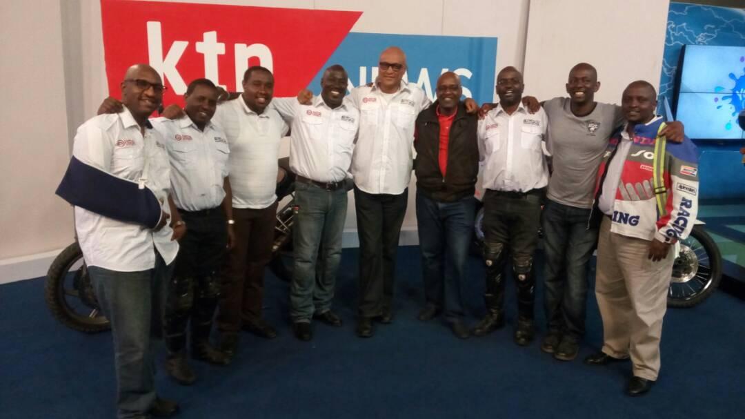 NickKorir's tweet photo. #Ride47 Team on KTN News Tonight!
@BettyMKyallo @KTNKenya @KTNNews 
@Ride47Kenya https://t.co/2Ie3v5sgOQ