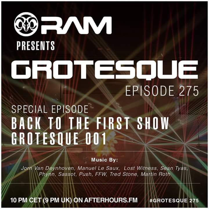 romy_bisselink's tweet photo. Tonights the GROTESQUE 275 radioshow !! π
Tune in @ 10pm cet (9 pm UK) on Afterhours.FM !!!ππππΆπΆ
#GrotesqueFamily #ItsAllAboutTrance https://t.co/yAegXKiy4t