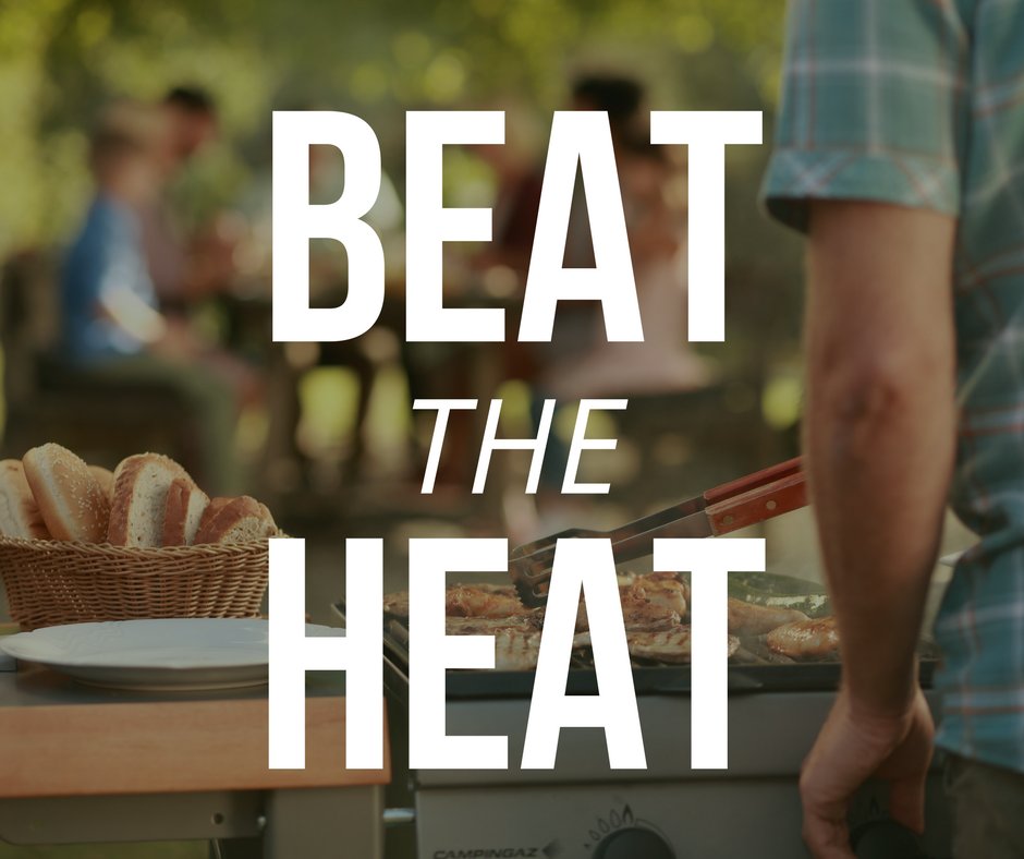 On hot days, avoid using the oven and making it hotter. Instead, cook on the stove, use a microwave, or grill outside. #summercoolingtips