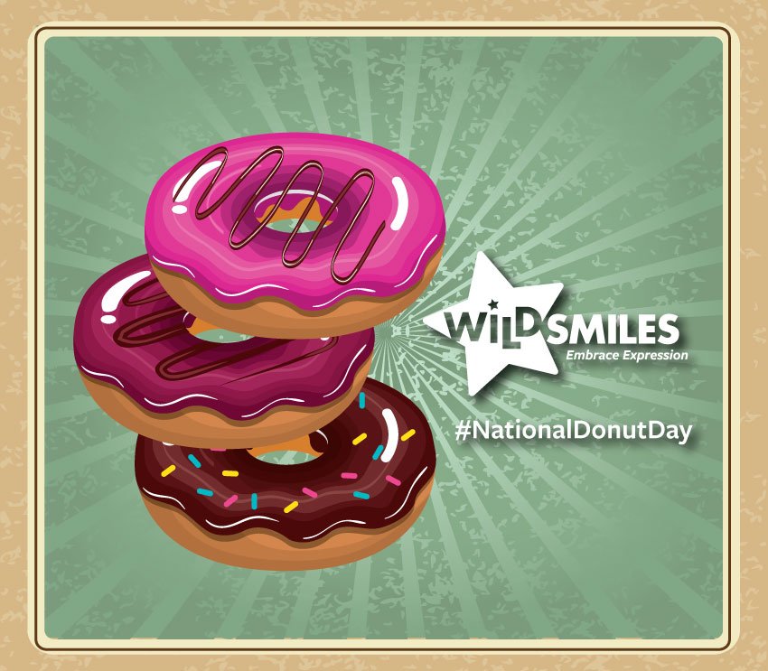 WildSmileBraces's tweet photo. It's a national requirement? Ok. we're in! #goodexcuse #illtakeoneofeach #donutday #brushafter #wildsmiles #embraceexpression https://t.co/QxYSfonm36